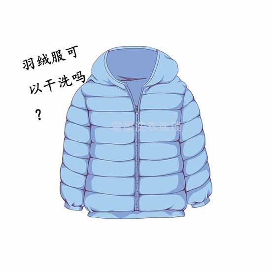 羽绒服是否能干洗？